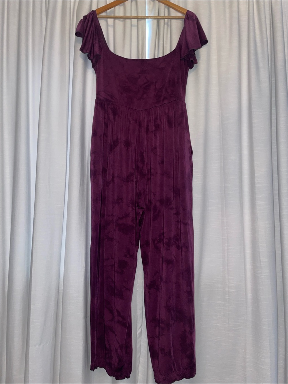 Purusha People 🌸 Jumpsuit w/ Flutter Sleeves | The Gathering Aphrodite Jumpsuit - Picture 7 of 9